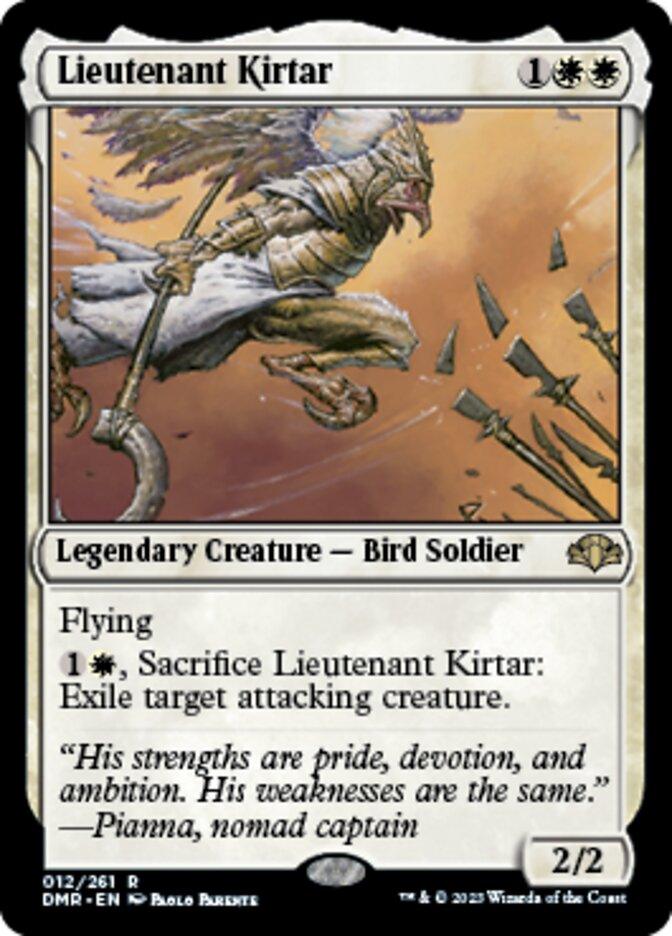 Lieutenant Kirtar [Dominaria Remastered] - La Boîte Mystère ( The Mystery Box)