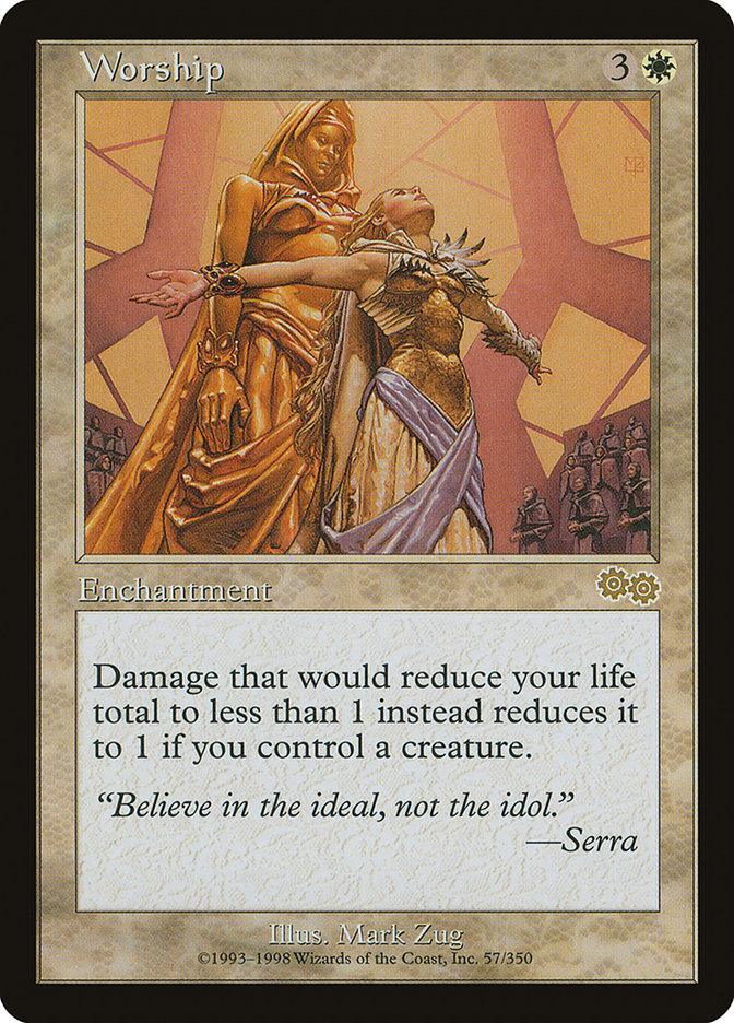 Worship [Urza's Saga] - La Boîte Mystère ( The Mystery Box)