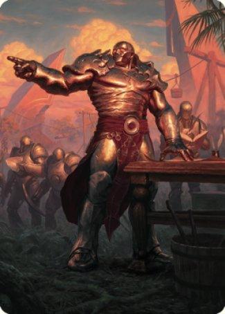 Karn, Living Legacy Art Card 1 [Dominaria United Art Series] - La Boîte Mystère ( The Mystery Box)