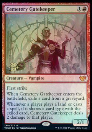 Cemetery Gatekeeper [Innistrad: Crimson Vow Prerelease Promos] - La Boîte Mystère ( The Mystery Box)