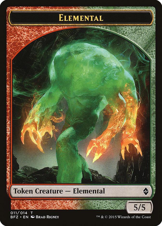 Elemental (011/014) [Battle for Zendikar Tokens] - La Boîte Mystère ( The Mystery Box)