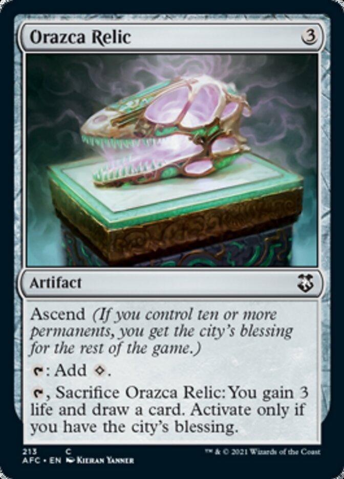 Orazca Relic [Dungeons & Dragons: Adventures in the Forgotten Realms Commander] - La Boîte Mystère ( The Mystery Box)