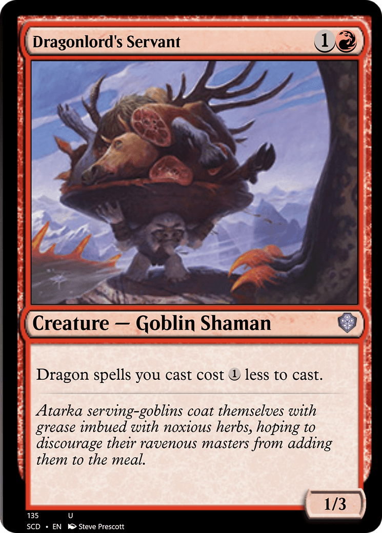 Dragonlord's Servant [Starter Commander Decks] - La Boîte Mystère ( The Mystery Box)
