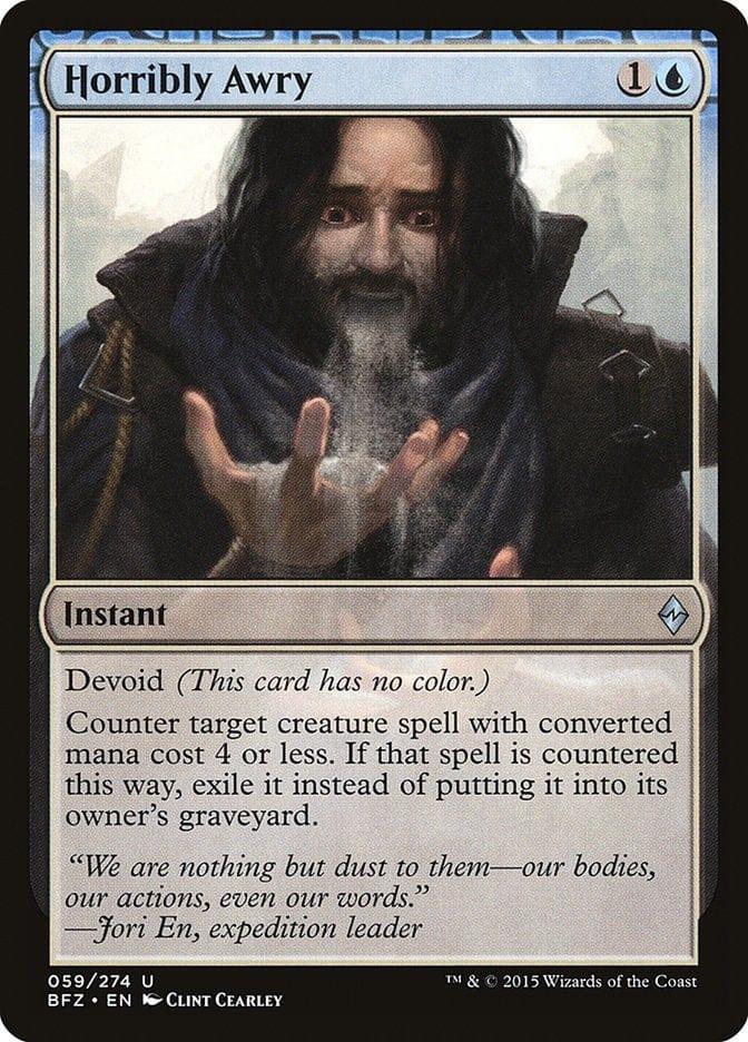Horribly Awry [Battle for Zendikar] - La Boîte Mystère ( The Mystery Box)