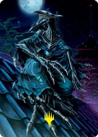 Jin-Gitaxias, Progress Tyrant Art Card (Gold-Stamped Signature) [Kamigawa: Neon Dynasty Art Series] - La Boîte Mystère ( The Mystery Box)