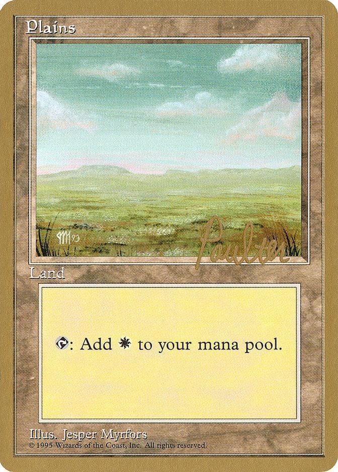 Plains (pp364) (Preston Poulter) [Pro Tour Collector Set] - La Boîte Mystère ( The Mystery Box)