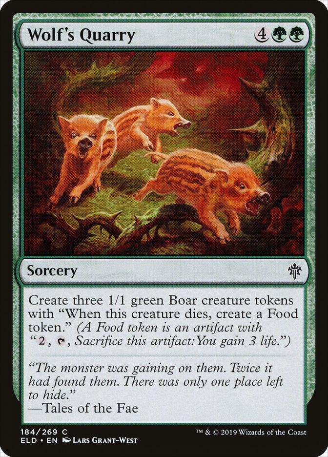 Wolf's Quarry [Throne of Eldraine] - La Boîte Mystère ( The Mystery Box)