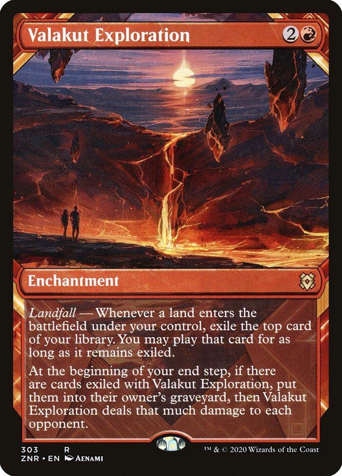 Valakut Exploration (Showcase) [Zendikar Rising Extended Art] - La Boîte Mystère ( The Mystery Box)