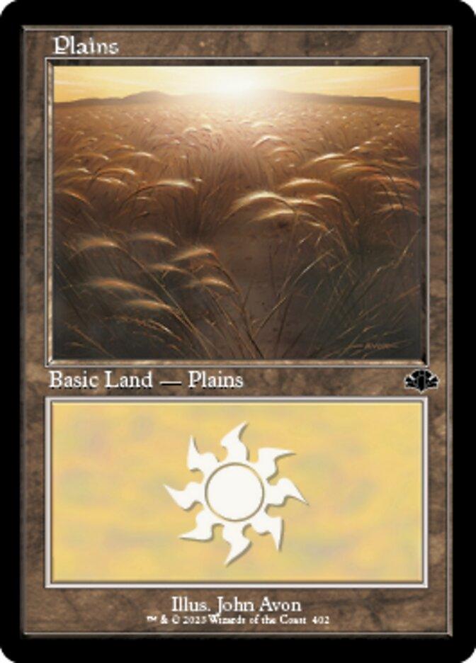 Plains (402) (Retro) [Dominaria Remastered] - La Boîte Mystère ( The Mystery Box)