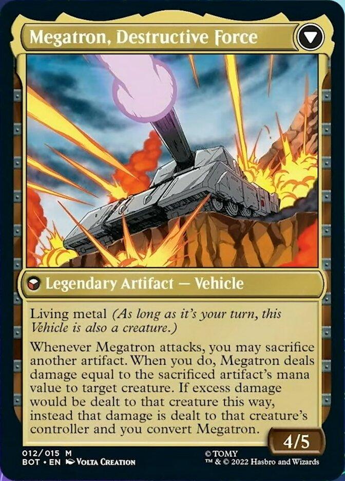 Megatron, Tyrant // Megatron, Destructive Force [Universes Beyond: Transformers] - La Boîte Mystère ( The Mystery Box)
