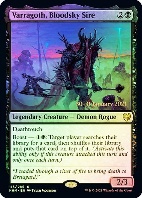 Varragoth, Bloodsky Sire [Kaldheim Prerelease Promos] - La Boîte Mystère ( The Mystery Box)