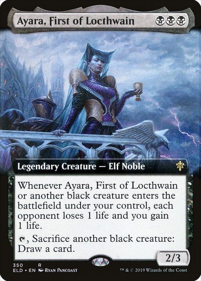 Ayara, First of Locthwain (Extended) [Throne of Eldraine] - La Boîte Mystère ( The Mystery Box)
