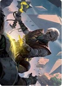 Expedition Healer Art Card [Zendikar Rising Art Series] - La Boîte Mystère ( The Mystery Box)