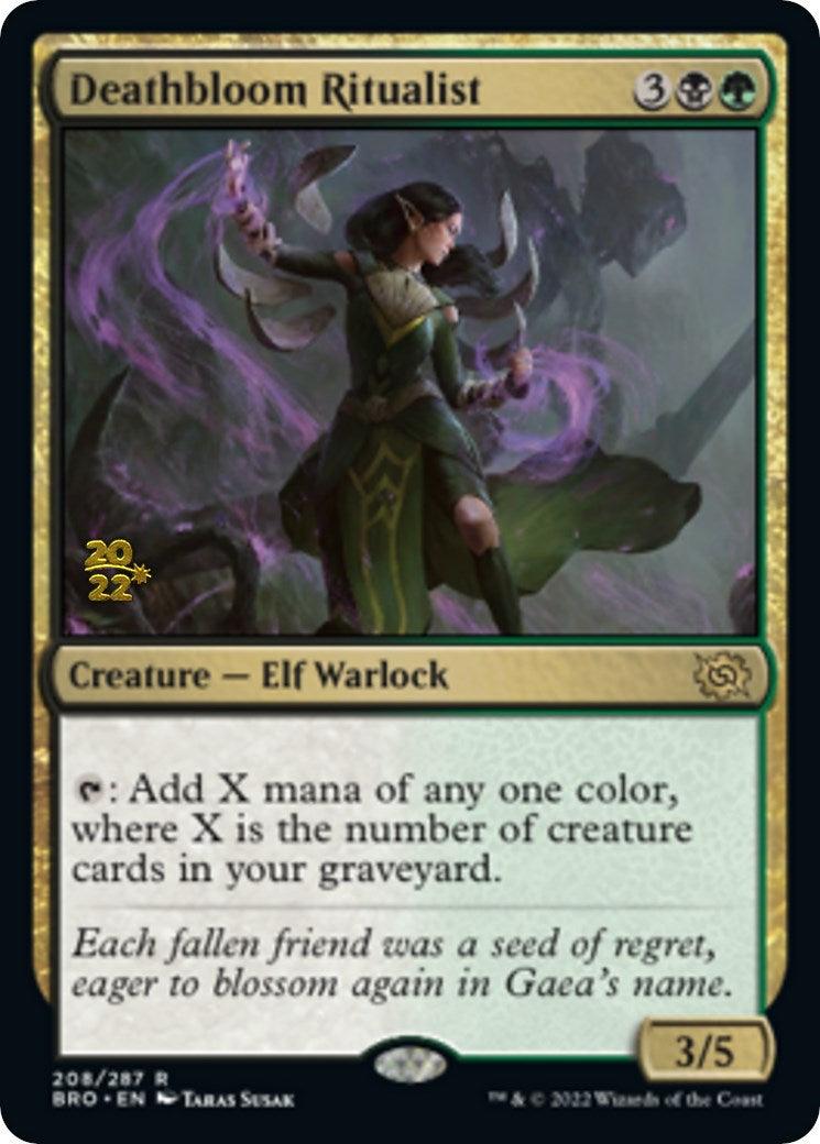 Deathbloom Ritualist [The Brothers' War: Prerelease Promos] - La Boîte Mystère ( The Mystery Box)