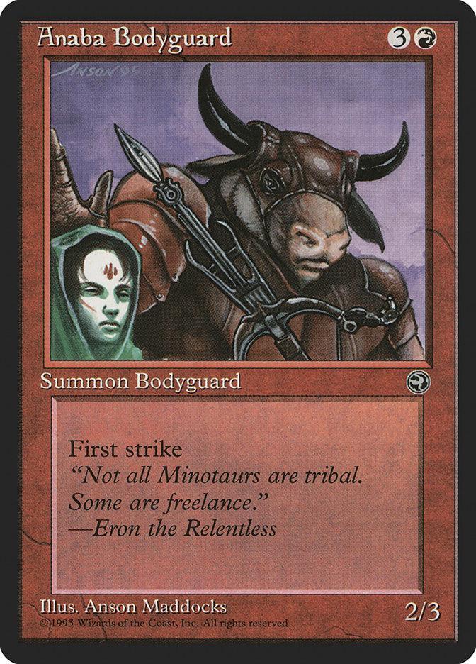 Anaba Bodyguard (Eron Flavor Text) [Homelands] - La Boîte Mystère ( The Mystery Box)