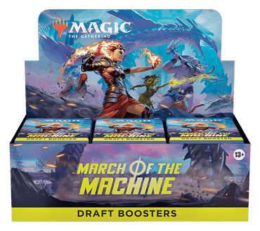 March of the Machine - Draft Booster Display - La Boîte Mystère ( The Mystery Box)
