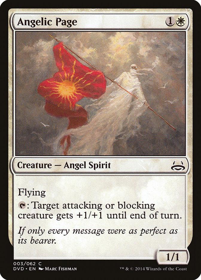 Angelic Page (Divine vs. Demonic) [Duel Decks Anthology] - La Boîte Mystère ( The Mystery Box)