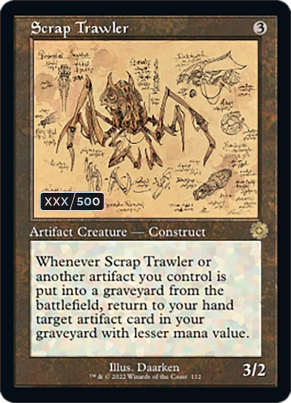 Scrap Trawler (Retro Schematic) (Serial Numbered) [The Brothers' War Retro Artifacts] - La Boîte Mystère ( The Mystery Box)