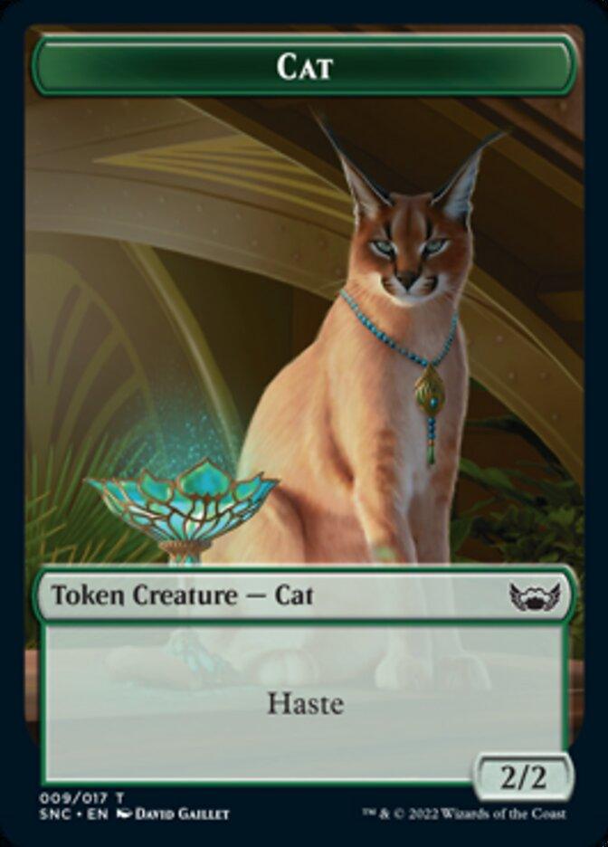 Cat // Wizard Double-sided Token [Streets of New Capenna Tokens] - La Boîte Mystère ( The Mystery Box)