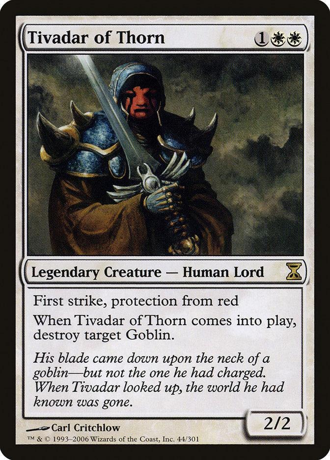Tivadar of Thorn [Time Spiral] - La Boîte Mystère ( The Mystery Box)
