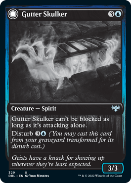 Gutter Skulker // Gutter Shortcut [Innistrad: Double Feature] - La Boîte Mystère ( The Mystery Box)