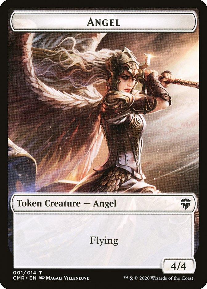 Angel // Treasure Token [Commander Legends Tokens] - La Boîte Mystère ( The Mystery Box)