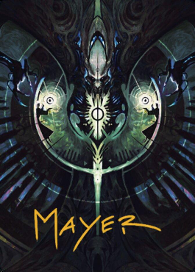 Gix's Command Art Card (Gold-Stamped Signature) [The Brothers' War Art Series] - La Boîte Mystère ( The Mystery Box)