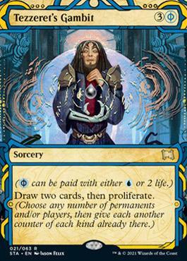 Tezzeret's Gambit [Strixhaven Mystical Archive] - La Boîte Mystère ( The Mystery Box)