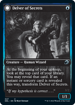 Delver of Secrets // Insectile Aberration [Innistrad: Double Feature] - La Boîte Mystère ( The Mystery Box)