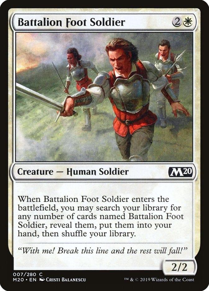 Battalion Foot Soldier [Core Set 2020] - La Boîte Mystère ( The Mystery Box)