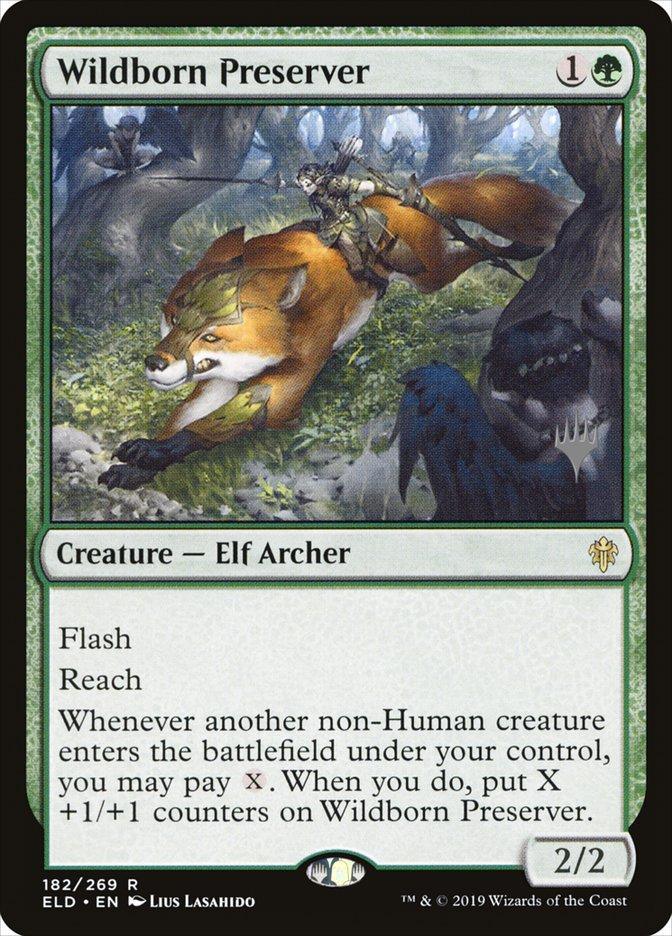 Wildborn Preserver (Promo Pack) [Throne of Eldraine Promos] - La Boîte Mystère ( The Mystery Box)