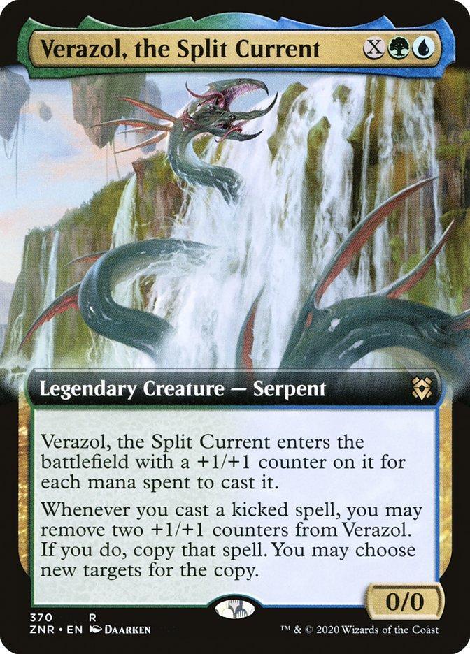 Verazol, the Split Current (Extended) [Zendikar Rising Extended Art] - La Boîte Mystère ( The Mystery Box)
