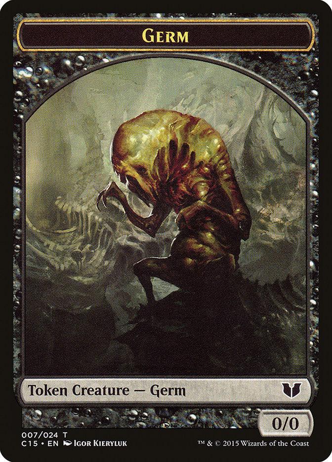 Frog Lizard // Germ Double-Sided Token [Commander 2015 Tokens] - La Boîte Mystère ( The Mystery Box)