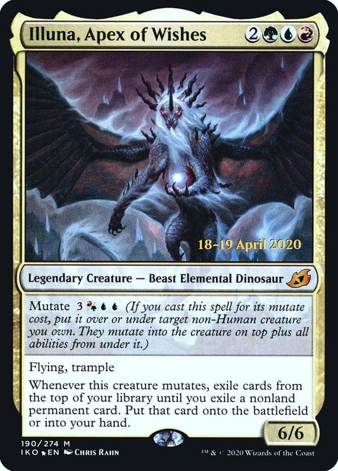 Illuna, Apex of Wishes [Ikoria: Lair of Behemoths Prerelease Promos] - La Boîte Mystère ( The Mystery Box)