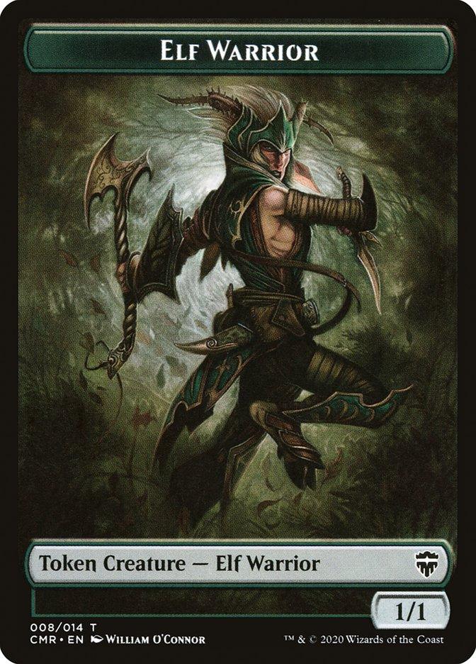 Copy (013) // Elf Warrior Token [Commander Legends Tokens] - La Boîte Mystère ( The Mystery Box)