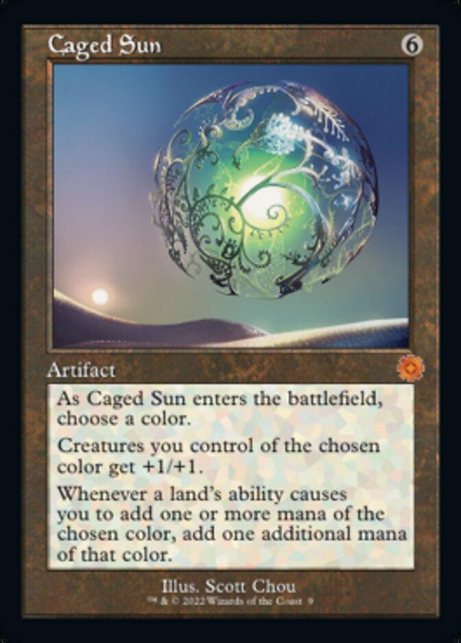 Caged Sun (Retro) [The Brothers' War Retro Artifacts] - La Boîte Mystère ( The Mystery Box)