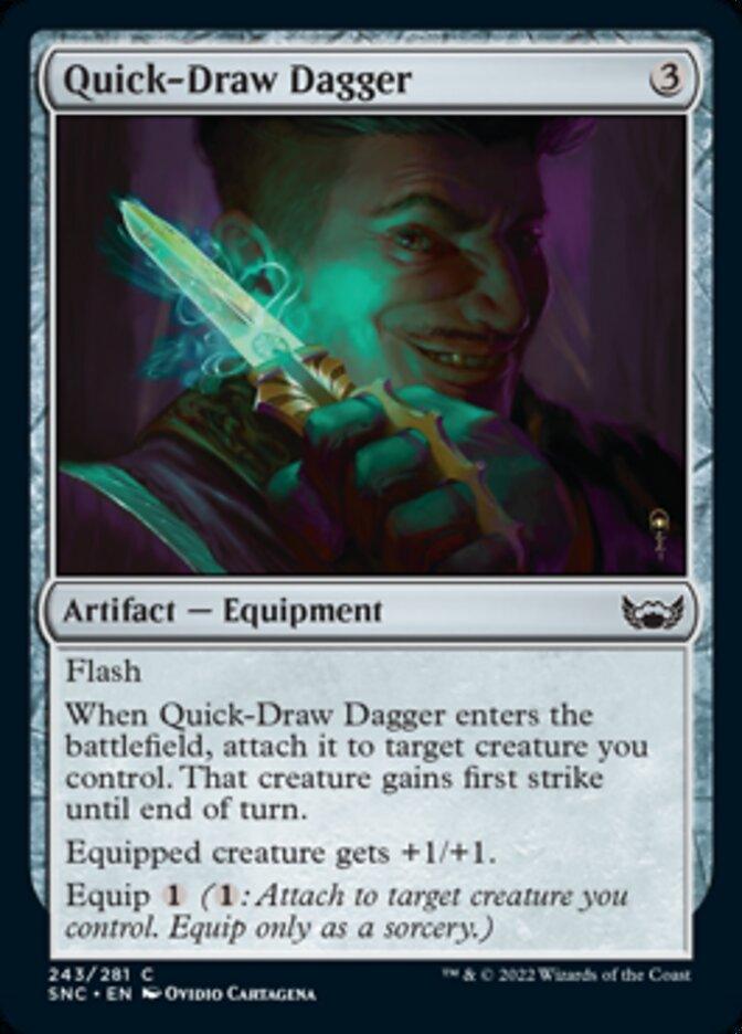 Quick-Draw Dagger [Streets of New Capenna] - La Boîte Mystère ( The Mystery Box)