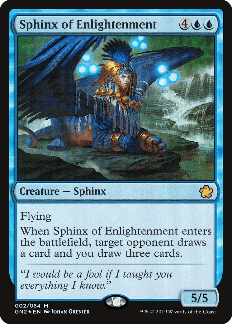 Sphinx of Enlightenment [Starter Commander Decks] - La Boîte Mystère ( The Mystery Box)