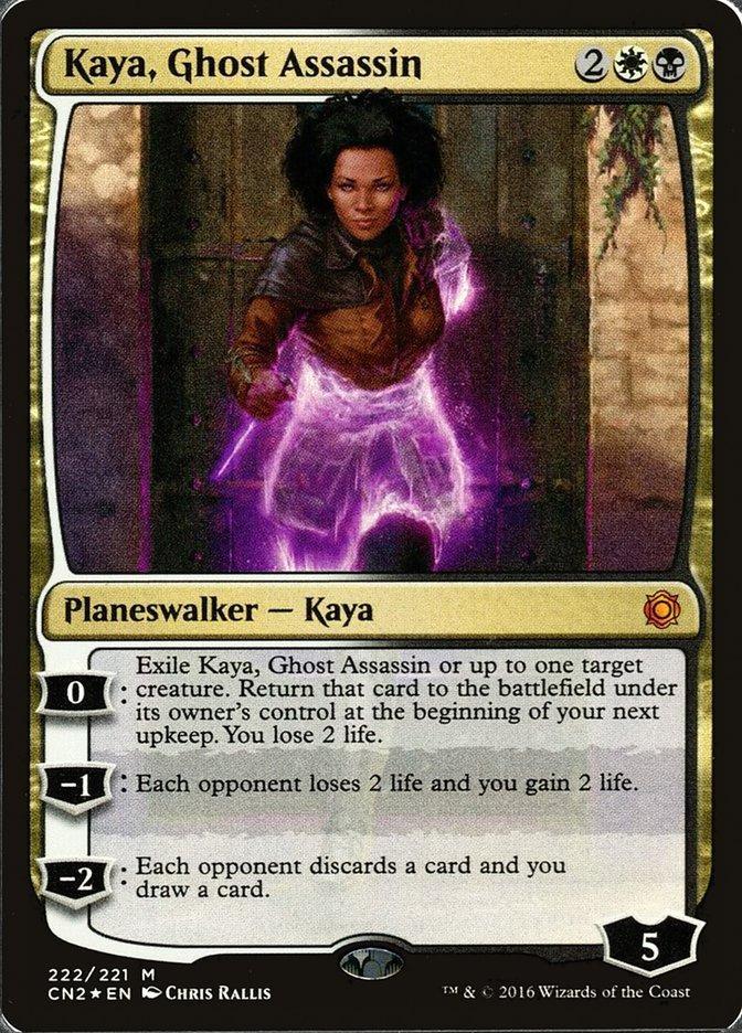 Kaya, Ghost Assassin (222/221) [Conspiracy: Take the Crown] - La Boîte Mystère ( The Mystery Box)