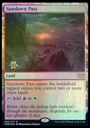 Sundown Pass [Innistrad: Crimson Vow Prerelease Promos] - La Boîte Mystère ( The Mystery Box)