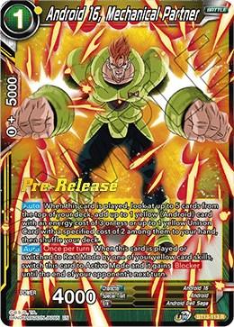 Android 16, Going All Out (BT13-112) [Supreme Rivalry Prerelease Promos] - La Boîte Mystère ( The Mystery Box)