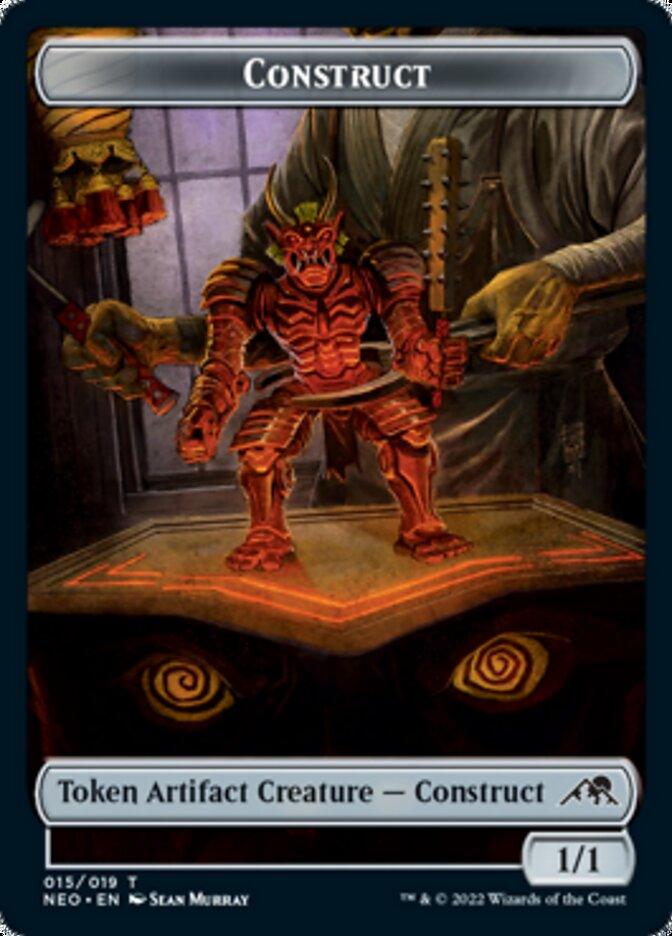 Construct Token (015) [Kamigawa: Neon Dynasty Tokens] - La Boîte Mystère ( The Mystery Box)