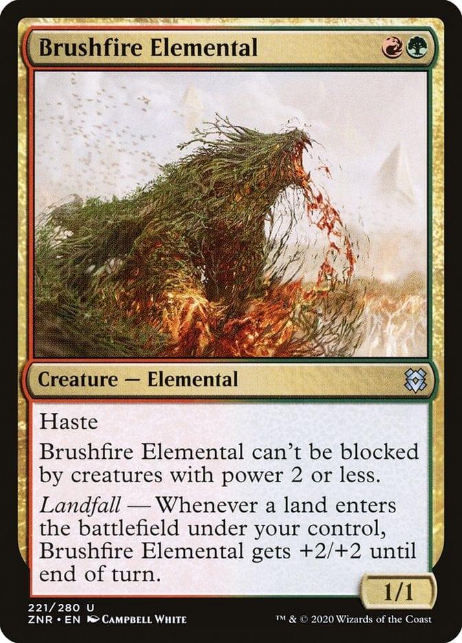 Brushfire Elemental [Zendikar Rising] - La Boîte Mystère ( The Mystery Box)