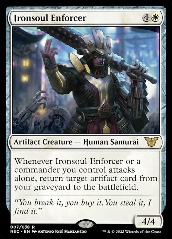 Ironsoul Enforcer [Kamigawa: Neon Dynasty Commander] - La Boîte Mystère ( The Mystery Box)