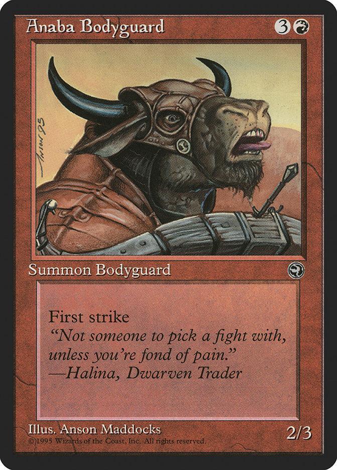 Anaba Bodyguard (Halina Flavor Text) [Homelands] - La Boîte Mystère ( The Mystery Box)