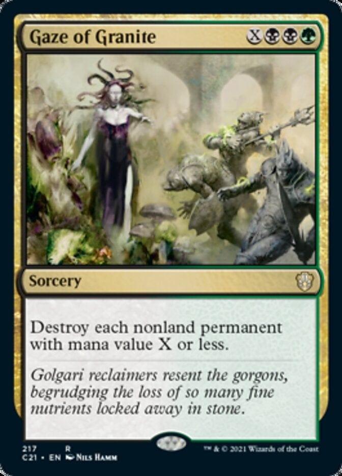 Gaze of Granite [Commander 2021] - La Boîte Mystère ( The Mystery Box)
