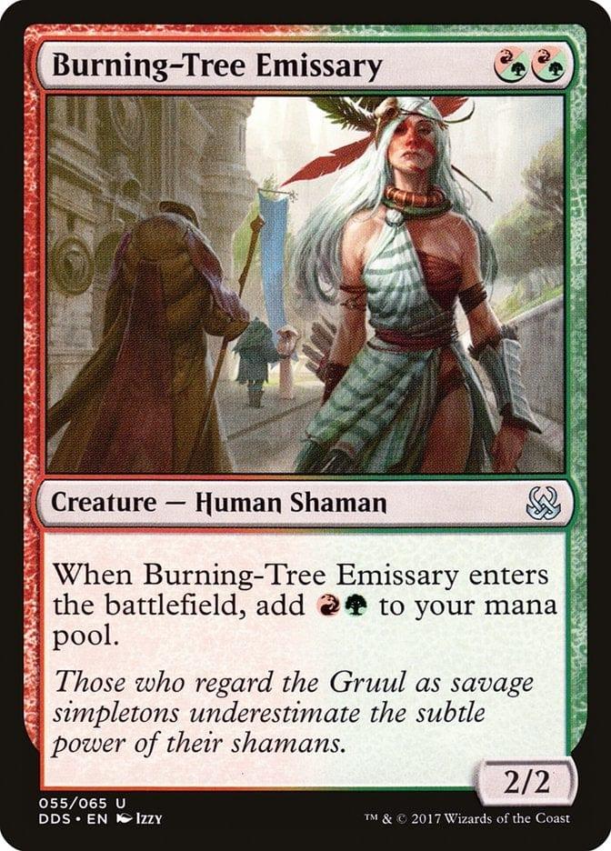 Burning-Tree Emissary [Duel Decks: Mind vs. Might] - La Boîte Mystère ( The Mystery Box)