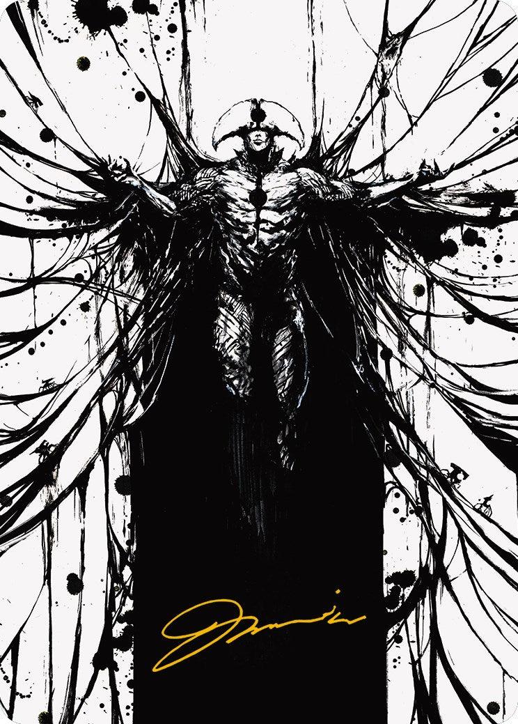 Sinew Dancer Art Card (Gold-Stamped Signature) [Phyrexia: All Will Be One Art Series] - La Boîte Mystère ( The Mystery Box)