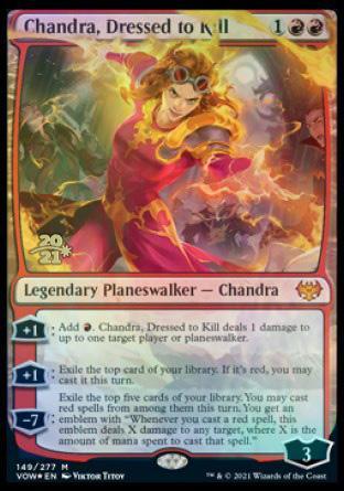 Chandra, Dressed to Kill [Innistrad: Crimson Vow Prerelease Promos] - La Boîte Mystère ( The Mystery Box)