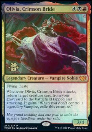 Olivia, Crimson Bride [Innistrad: Crimson Vow Prerelease Promos] - La Boîte Mystère ( The Mystery Box)